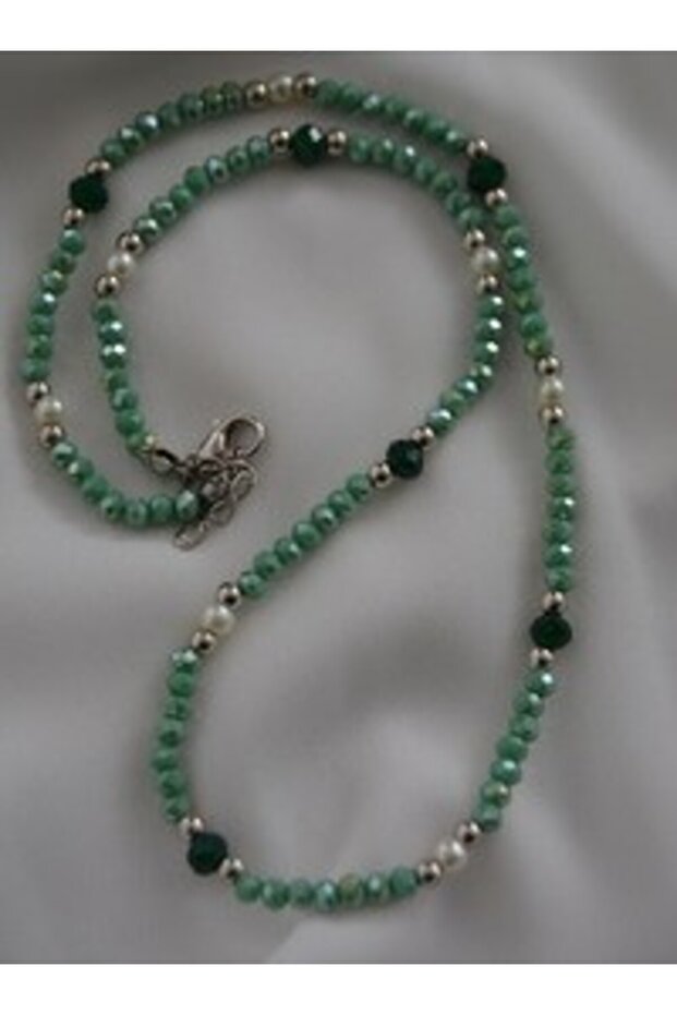 Necklace - White -