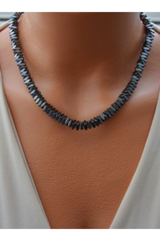 Hematite Necklace - Multi-Colored