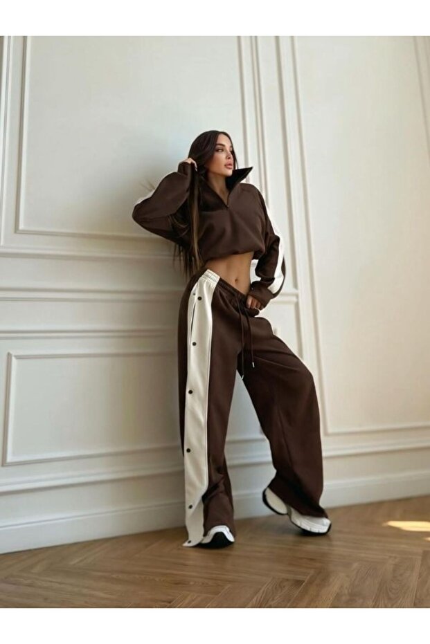 3-Piece Set with Interior Fleece, Zipper and Snap Fasteners (Top and Bottom)