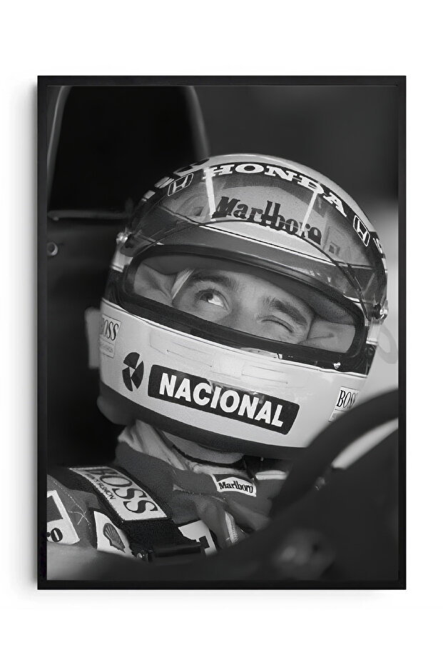 Ayrton Senna- poster tablo