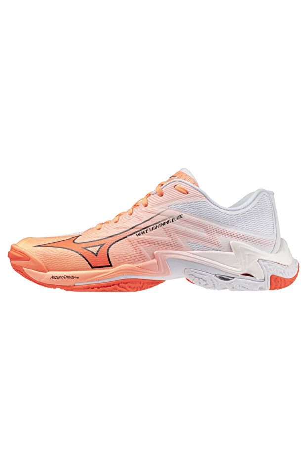 Wave Lightning Elite Unisex Volleyball Shoes White / Orange