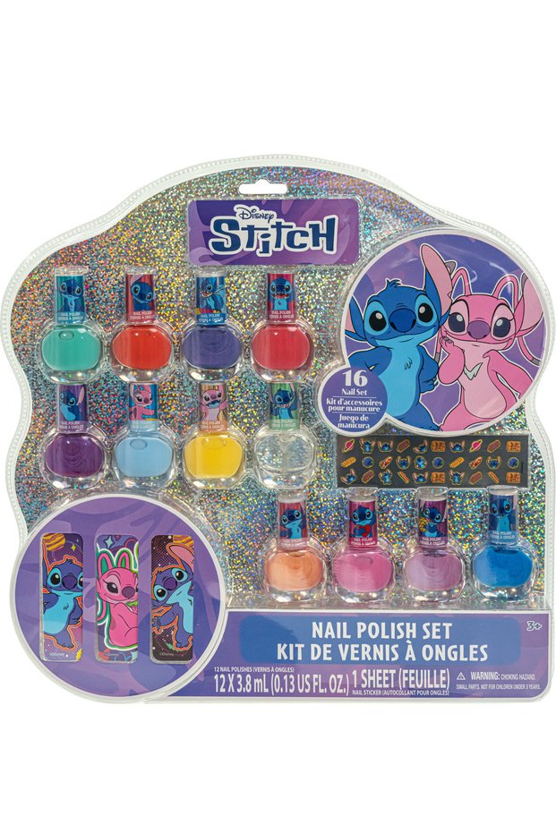 12 PK NAIL POLISH SET WITH NAIL ACCESSORY