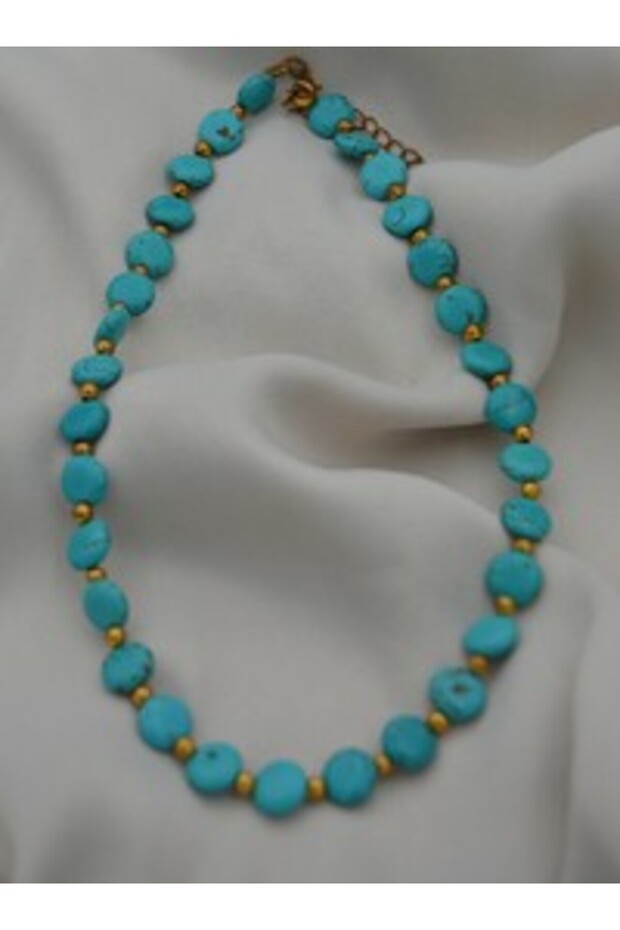 Necklace - Turquoise -