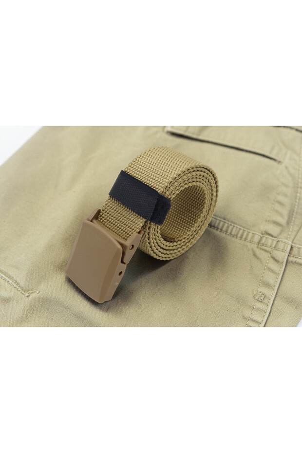 Plastic Buckle X-Ray Resistant Tactical Beige Palaska Belt