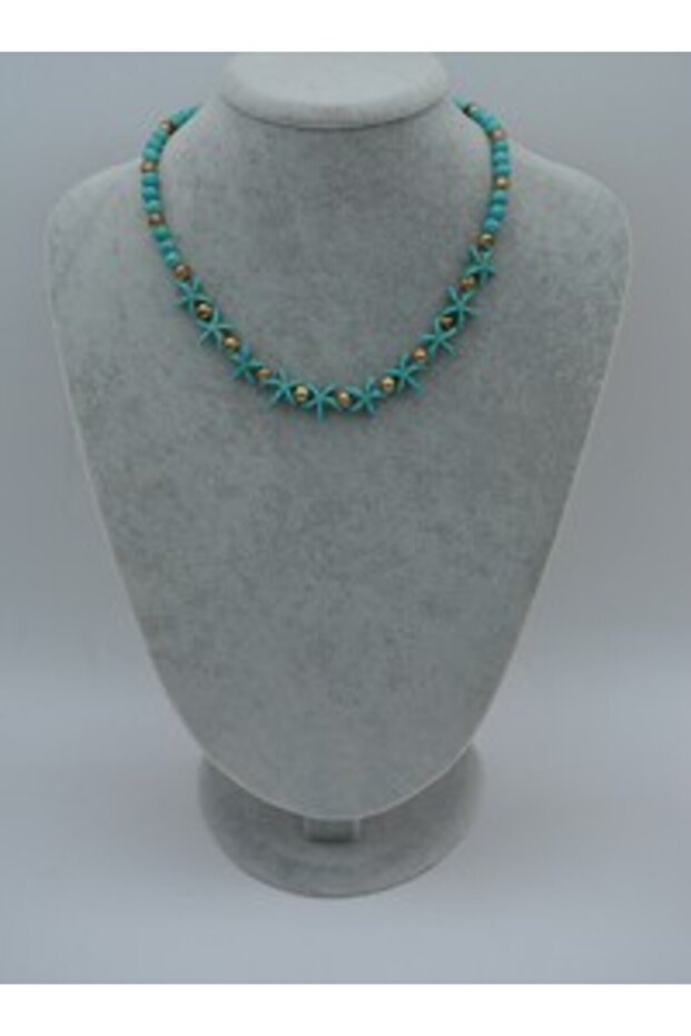 Starry Necklace - Turquoise -