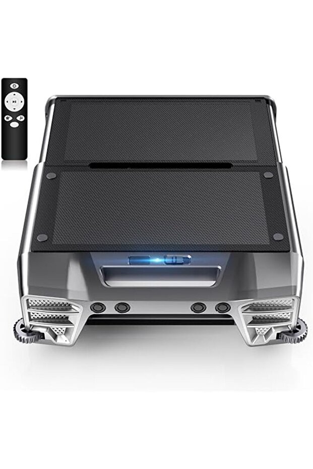 Upgraded Solar Powered Robotic Pool Skimmer,Surface Pool Cleaner with Remote Control, Spot Cleaning