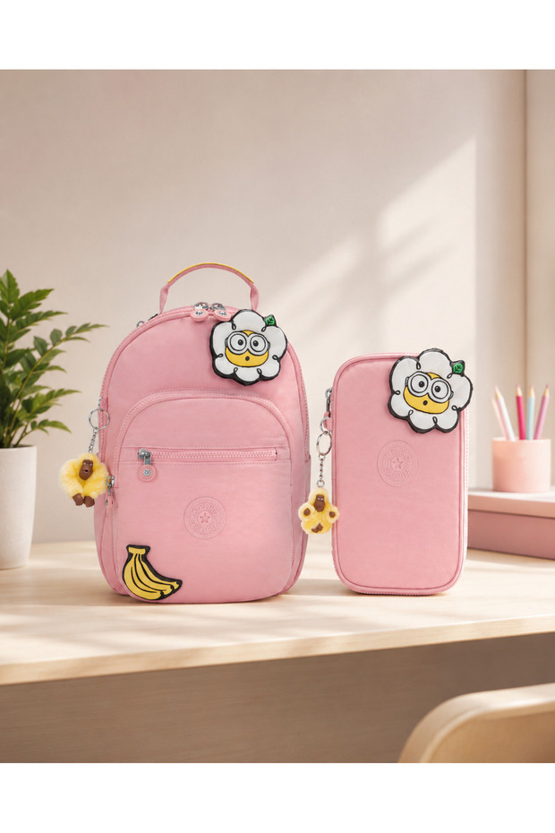 Girl's Kindergarten Bag Set of 2 (Bag and Pen Holder) Kpsetkpki585301