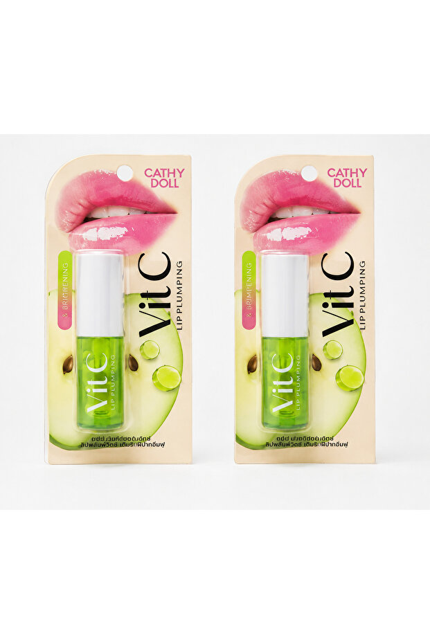 Vit C Plumping Lip Oil 2.4 g No.1 Apple Darling -2PC PACK