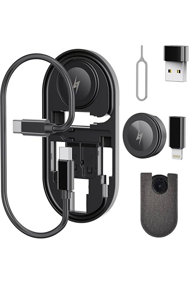 Multi Charging Cable Set with USB-C, USB-A OTG Adapters, Charging & Data Transfer, Compatible with M