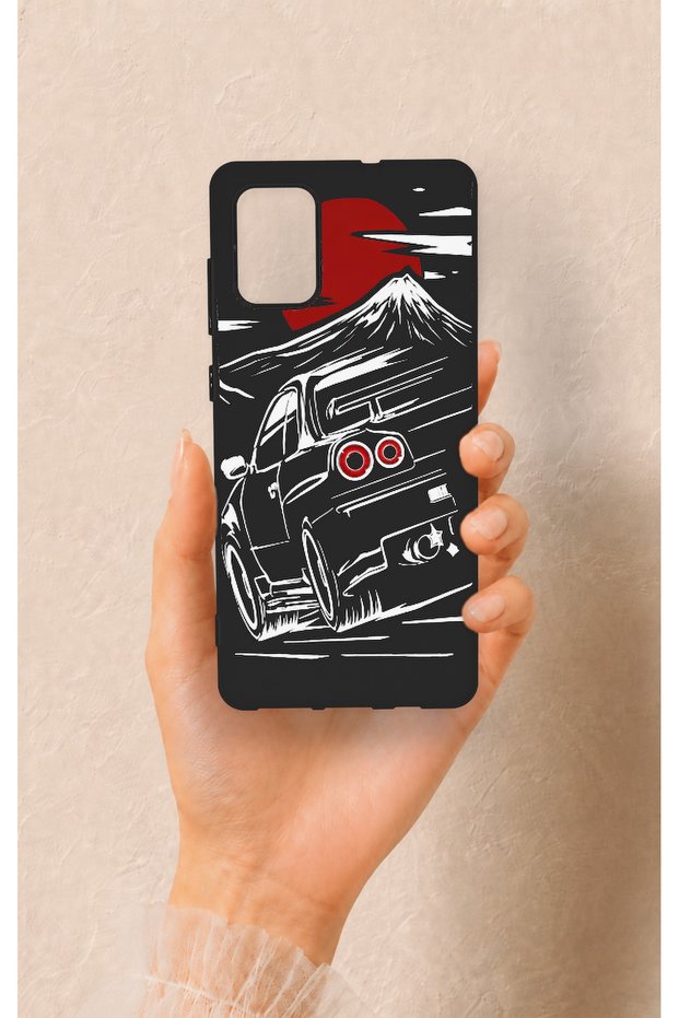 Samsung-A71 Compatible Speed Passion Patterned Silicone Case