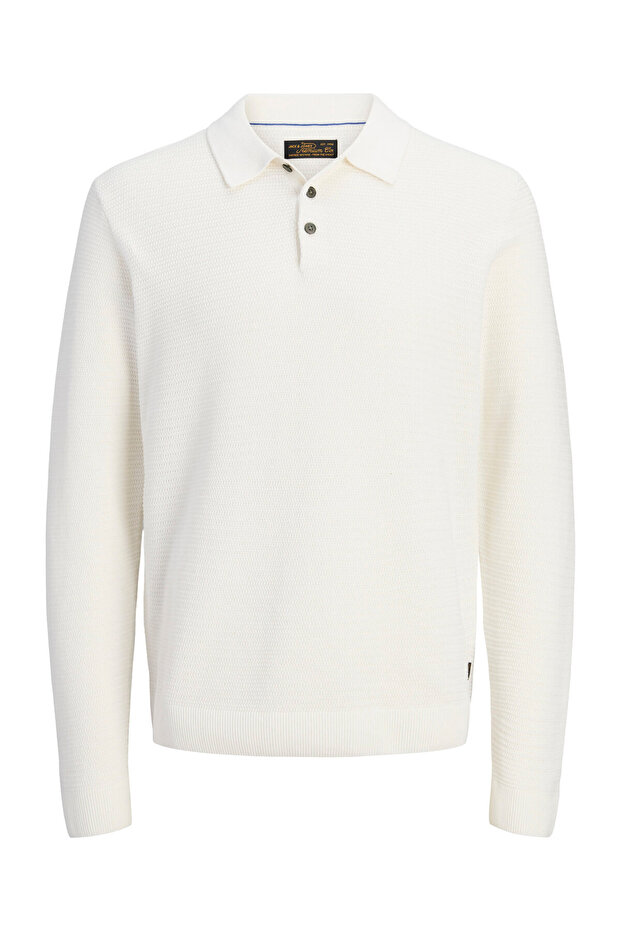 Jprbluriley Knit Polo Ls