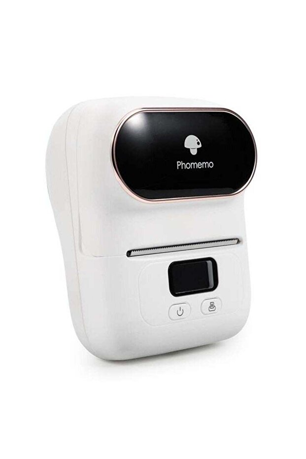 M110 Portable Thermal Label Printer Bluetooth Connection Apply For Labeling Shipping Office Cable Retail Barcode And More