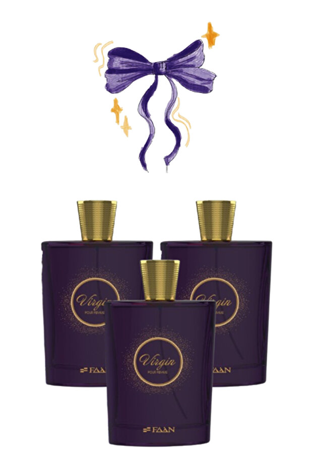 3 قطع من عطر فيرجن بور فام 100 مل