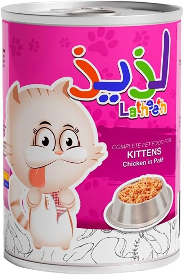 معجون الدجاج للقطط الصغيرة، 400 جرام