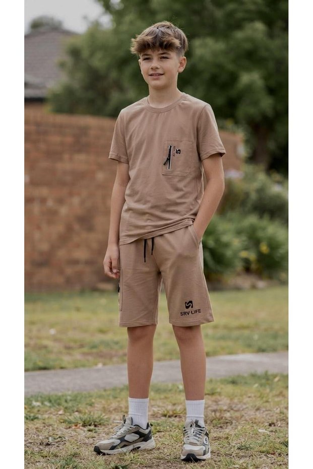 Mascot 42161 Boy's Sports Shorts and T-Shirt Set