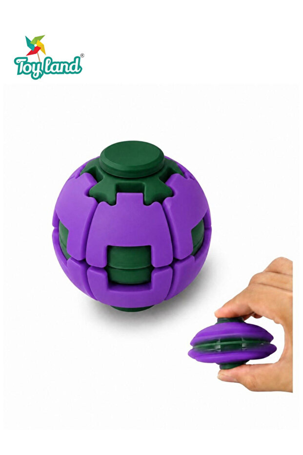 Transformable Magic Ball Fidget Toy with Expanding and Collapsing Shape-Shifting Design, Interactive Deformation Puzzle Ball, Sensory Stress-Relief Hand Toy for Kids and Adults
