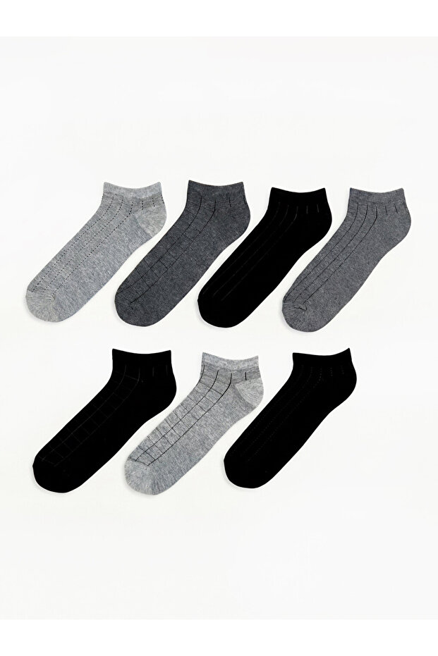 I Embroidered Men's Bootie Socks 7-Pack from Freezen Store