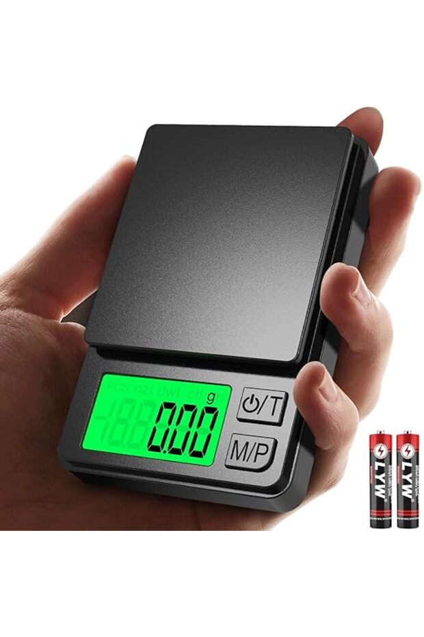 Small Pocket Scale, Portable Digital Scale with Protective Cover, Small Digital Scale Great