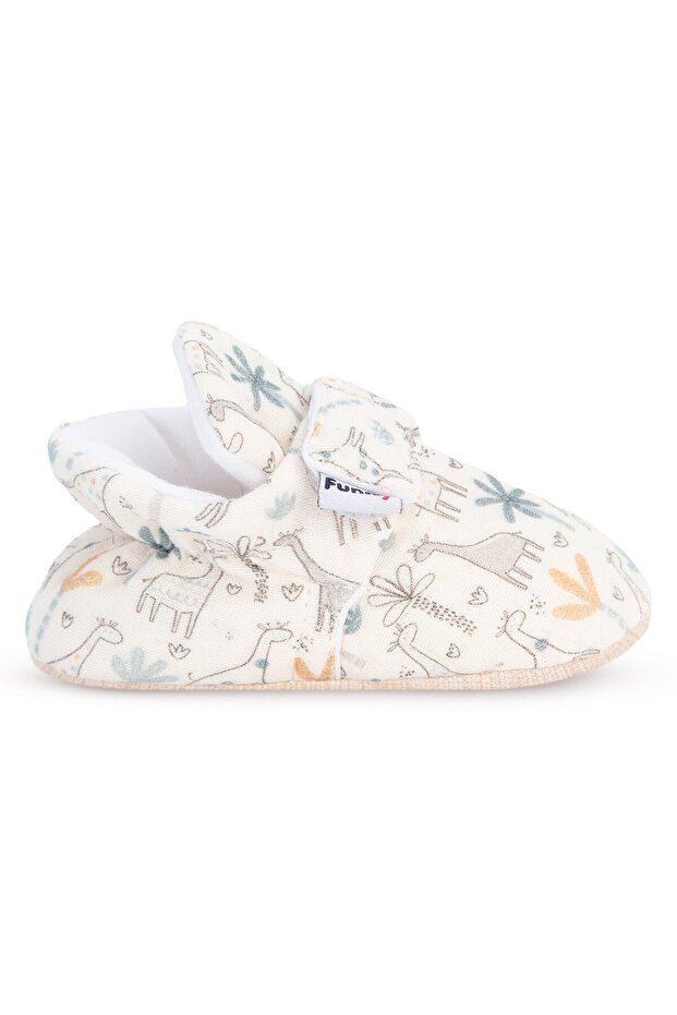 Funny Size 18-21 Booties - White