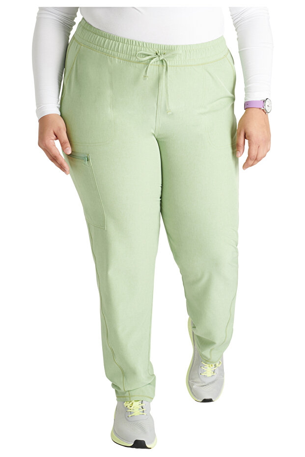 Allura Cka184 Women's Scrubs Single Bottom - Imported, Contemporary Cut, Mid Waist, Tapered Leg, 5 Pockets, 360 °   Flexible Doctor Nurse Single Sub