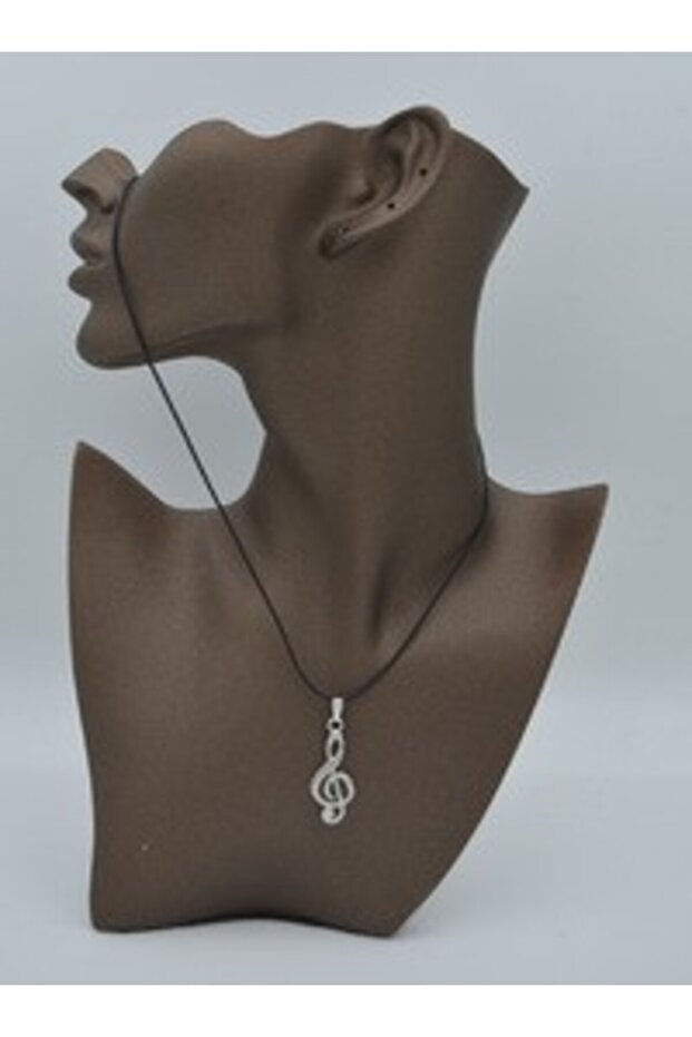 Left Key Pendant - Silver Color -