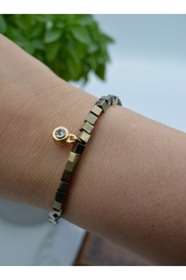 6 mm Natural Stone Bracelet - Multicolor -
