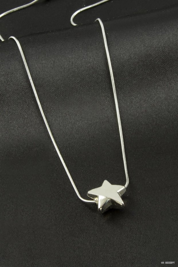 CONCEPTA Star Steel Necklace (170452) Silver Color