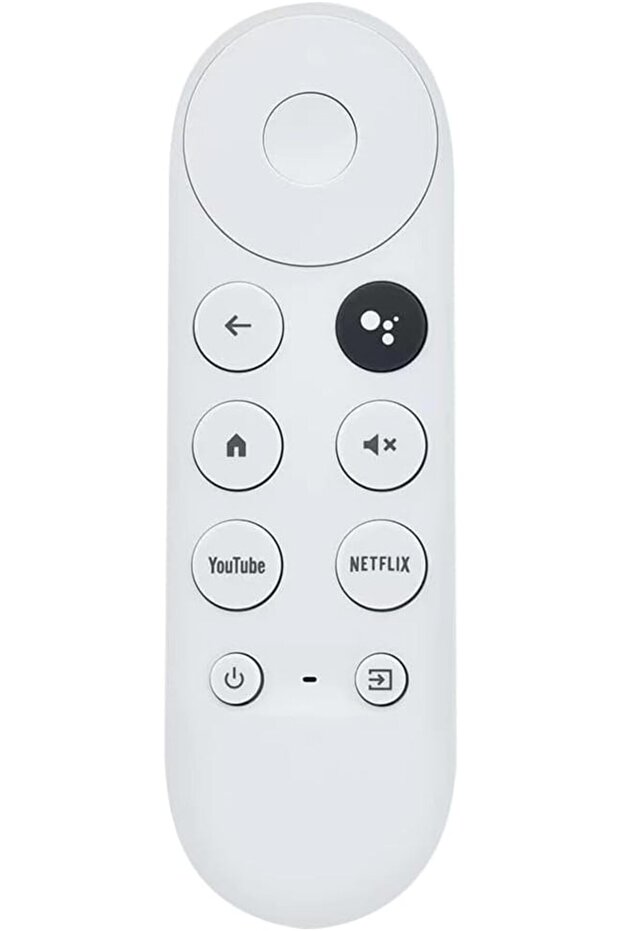 جهاز تحكم عن بعد صوتي بديل لتلفزيون جوجل 4K سنو 2020، مناسب لجهاز جوجل كروم كاست 4K سنو 2020