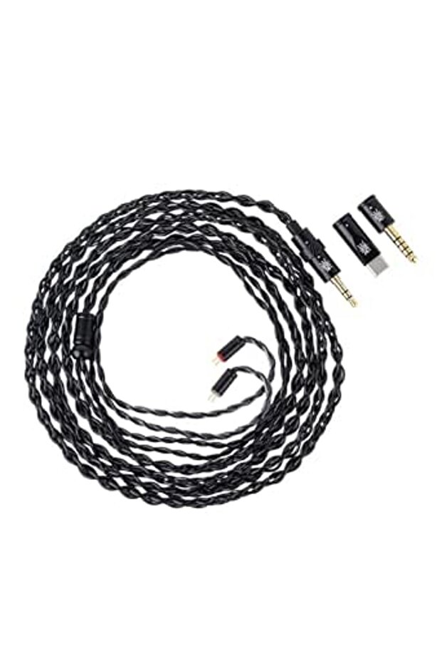 كابل سماعات الأذن Kiwi Ears x B_Media Terras Modular IEM، 3.5/4.4/USB Type-C