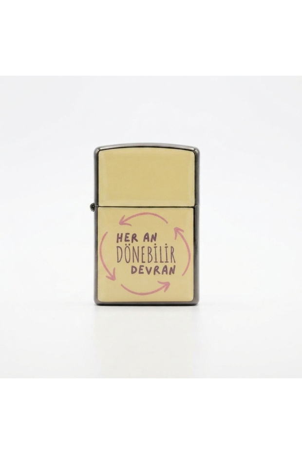 Classic Metal Windproof Lighter - Zippo Style & Refillable 148