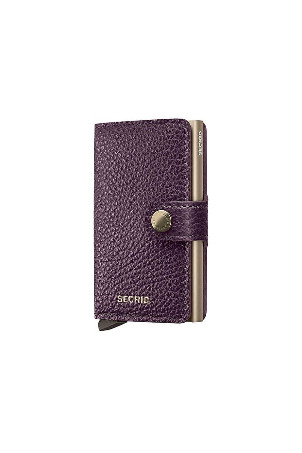 Miniwallet Pebble Card Holder Wallet, Purple