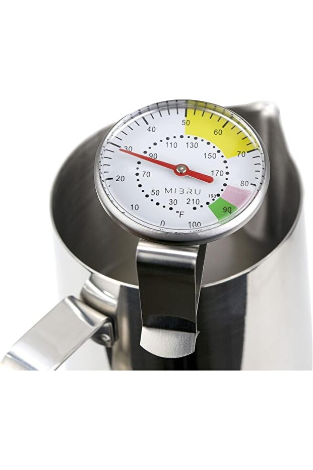 A suitable thermometer for specialty coffee and milk temperature مقياس ميزان حرارة حليب و مناس