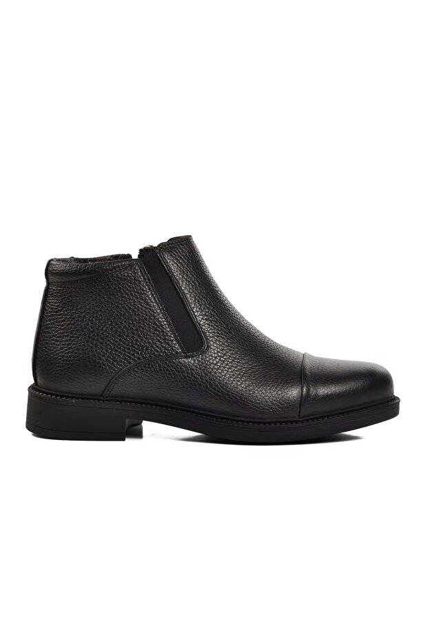Leather Flooter Fur Boots 271124