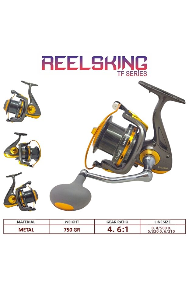 Tf 10000 Surf Fishing Reel 14+1