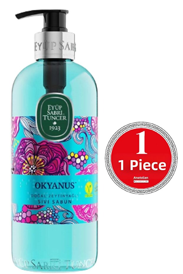 Natural Olive Oil Liquid Soap Ocean 500 ml