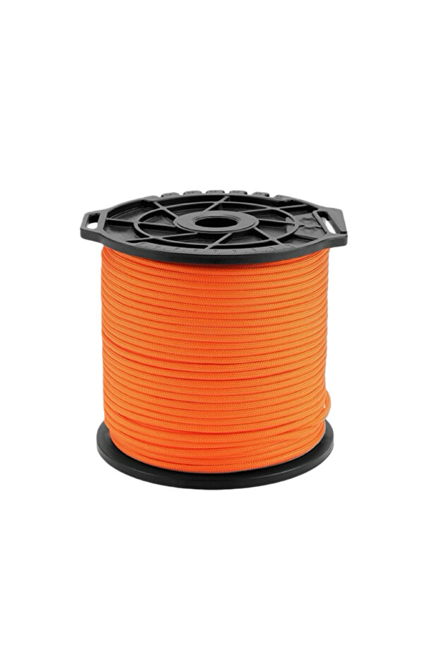 100m 328FT Orange 650 lb Paracord 100m 9 Core 4mm Military Tactical Parachute Spool Tent Rope Lanyar
