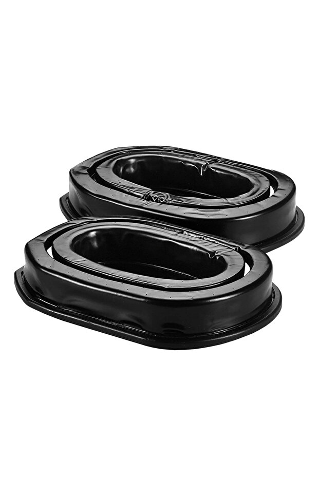 Black 1 Pair Silicone Gel Ear Pads for Walkers Razor, Razor Digital, Razor Bluetooth, Razor XTRM, XC