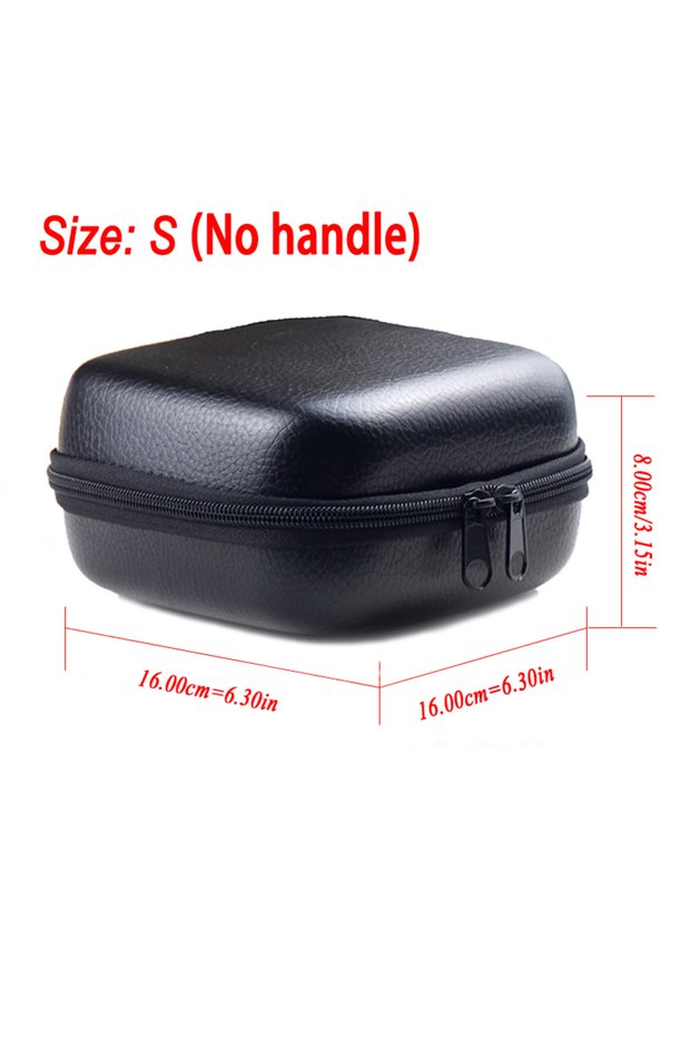 S Fishing Bag Spinning Reel Case Cover Leather Fishing Reel Bag Shockproof Waterproof Fishing Tackle