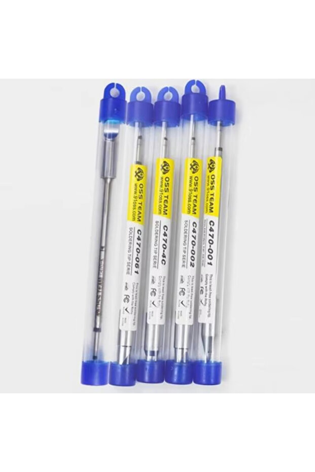 أطراف لحام OSS C470 (5 قطع) من سلسلة OSS C470، رؤوس لحام خالية من الرصاص 2S للتلبيس، مناسبة لمعالجات ودوائر IC.