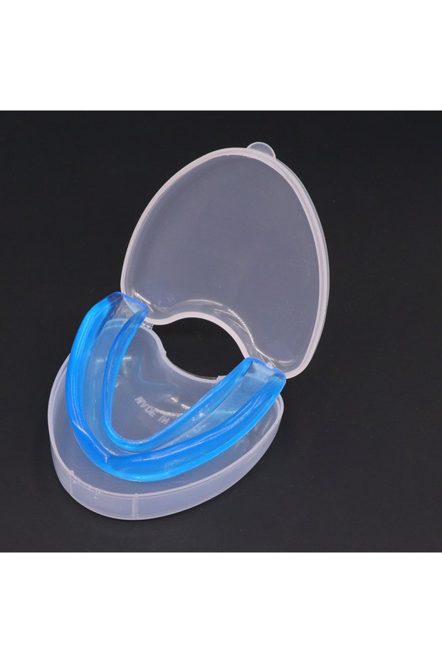 Blue with Box COYOCO Sports Tooth Silicone Mouth Guard Boxing Protector Anti-wear Free Shaping Taekw