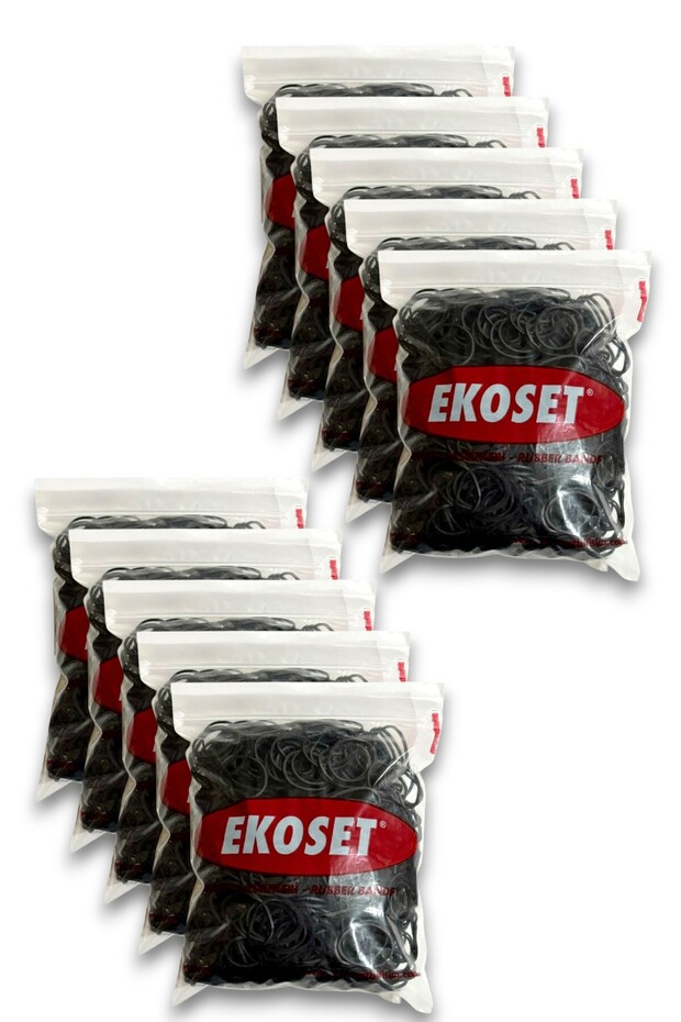Black Pack Packaging Money Rubber 40 mm 10,000 Pieces