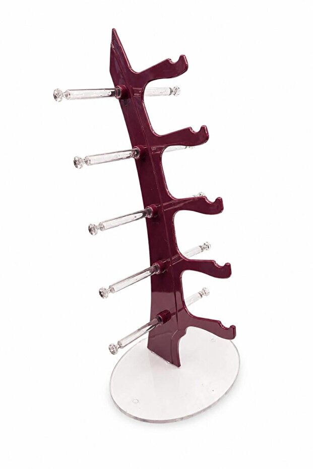 Purple Sailing Model 5 Places Capacity Glasses Stand