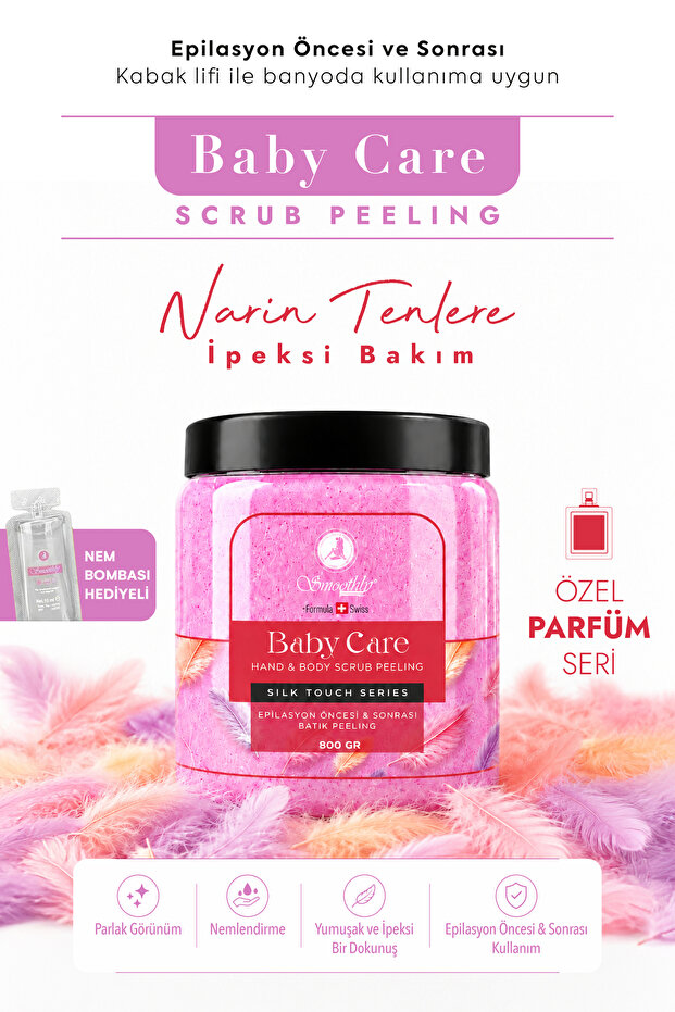 BABY CARE BOTTLE PEELING 800 G. BIKINI PEELING