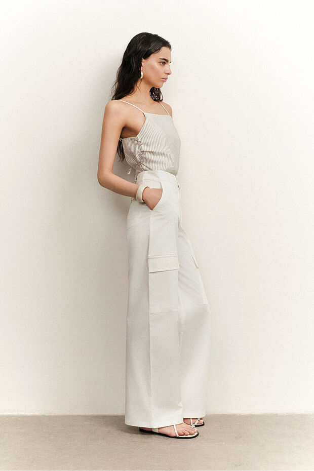 Johan High Waist Cargo Pants