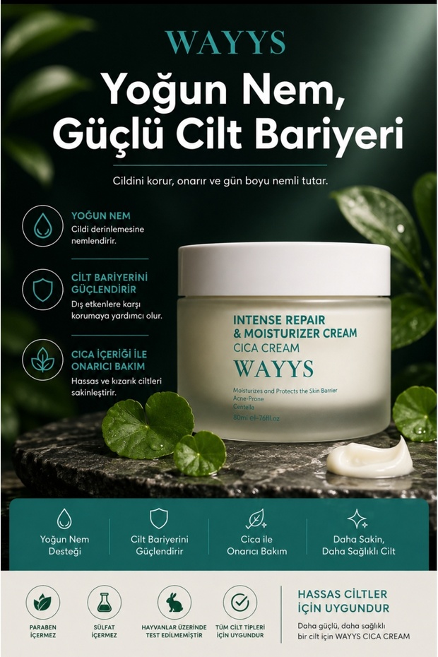 Cica Cream Effective Moisturizer
