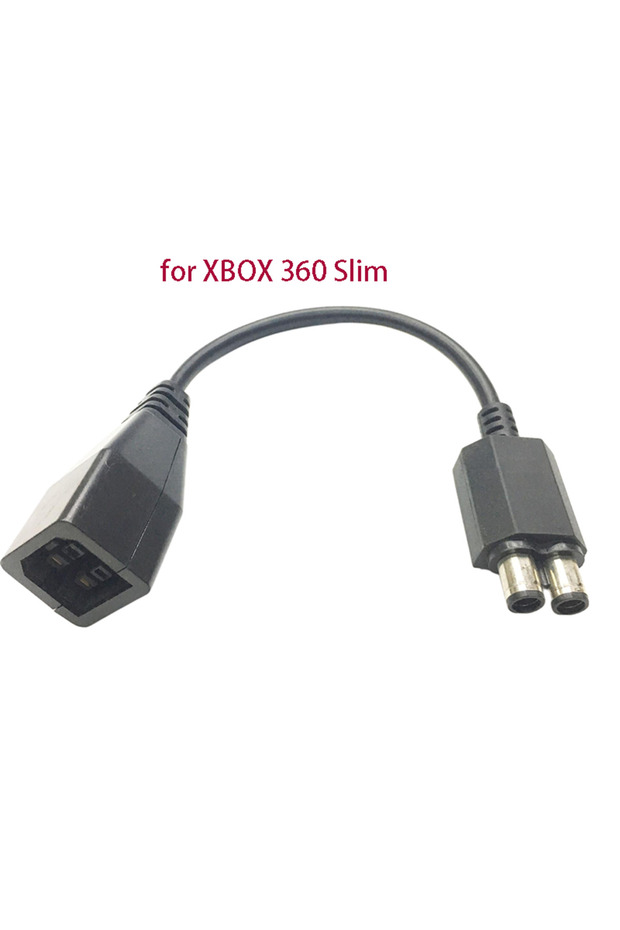 for Xbox360 Slim AC Power Supply Cable for Microsoft XBOX360 to Xbox Slim ONE E Gaming Transfer Cord