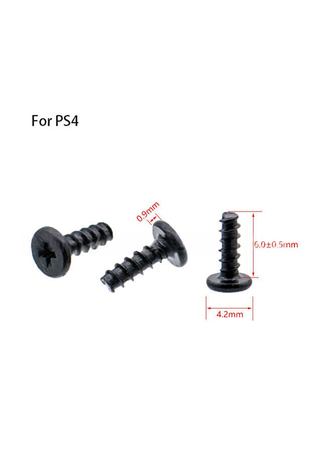 10pcs for PS4 10pcs Screws for PS4 PS5 Spare Parts Tool Sets Sony Playstation 4 PS5 Game Console Rep
