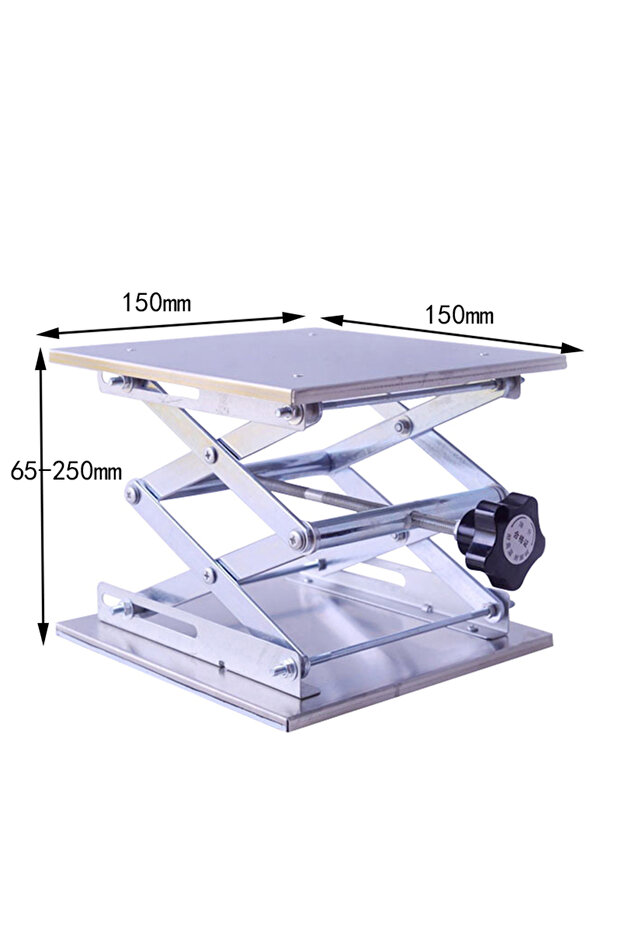 Steel 150x150 Lab Adjustable Stable Lifting Platform Aluminum Alloy Woodworking Engraving Control M