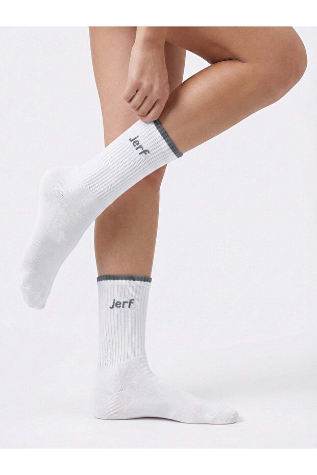Pure Harmony Socks White_Blue
