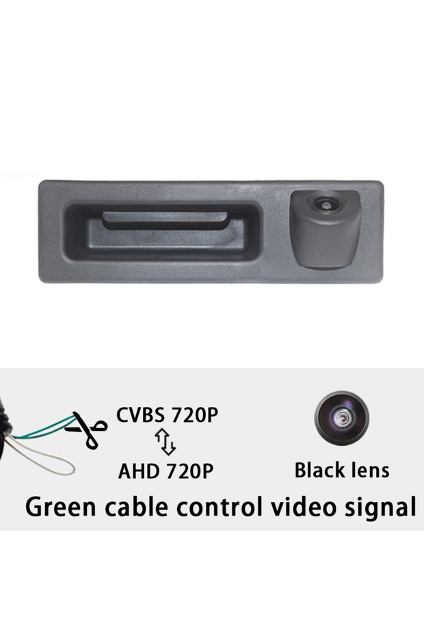 12 V CVBS720P-AHD720P AHD 1080P Car Rear View Reverse Trunk Handle Camera For BMW 3 Series F30 F31 F
